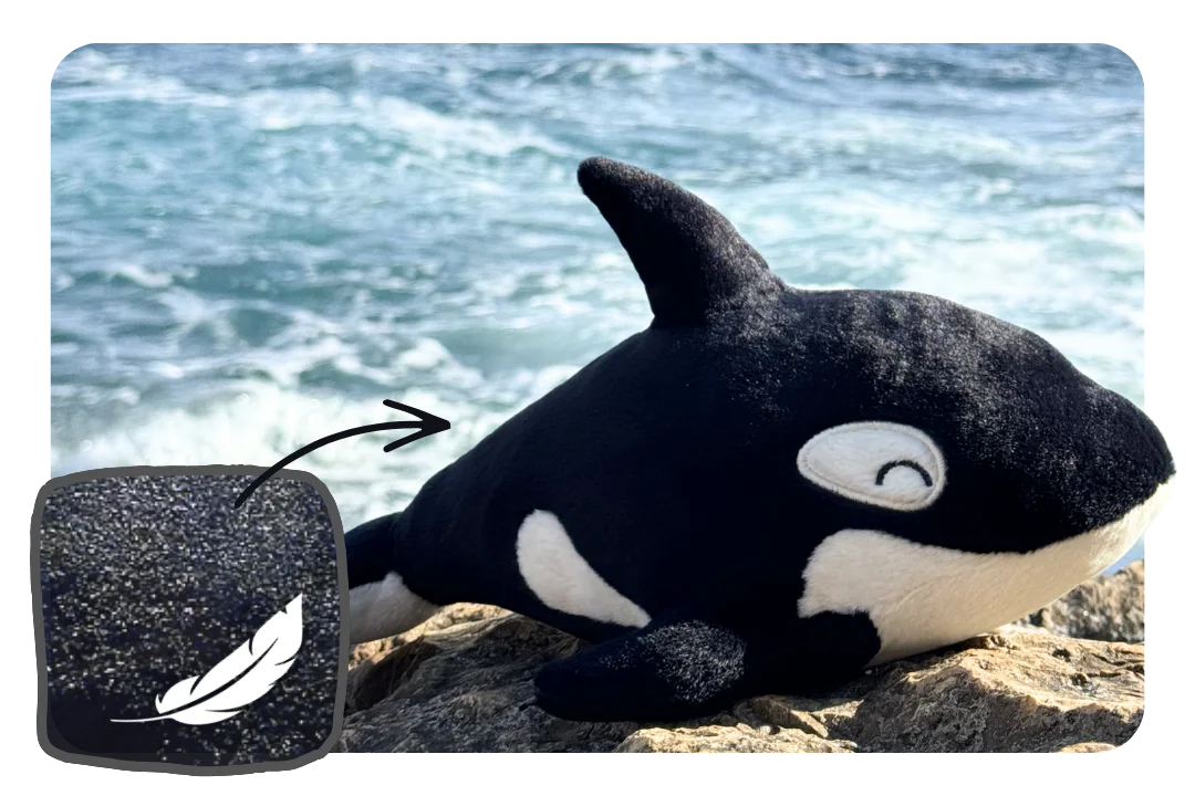 Peluche D'Adoption Orque — photo 4