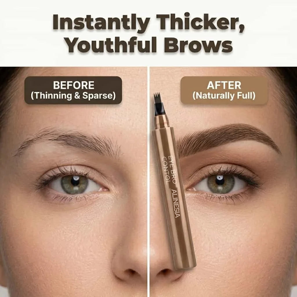Vannfast Microblading-Øyenbrynspenn - Naturlige Nyanser — bilde 3