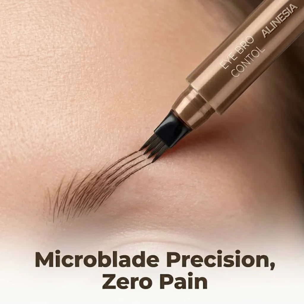 Vannfast Microblading-Øyenbrynspenn - Naturlige Nyanser — bilde 4