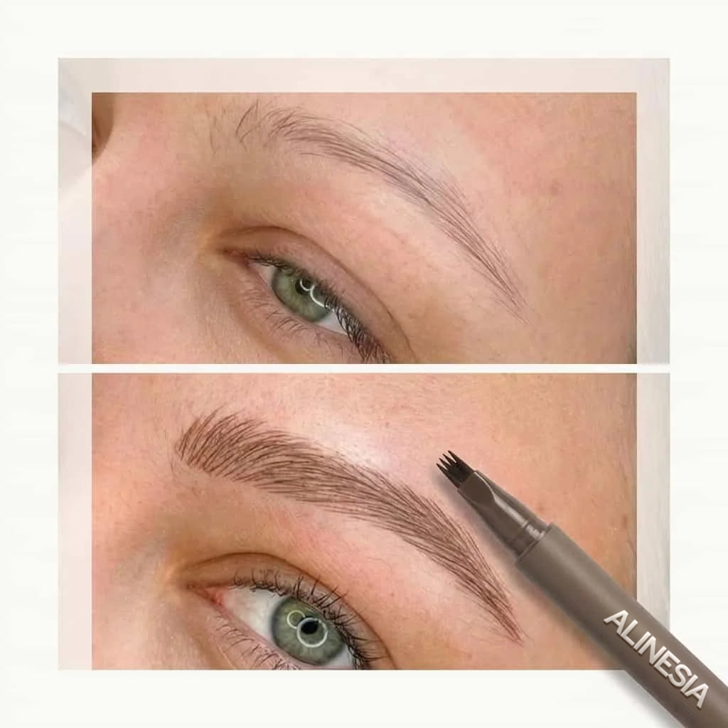 Vannfast Microblading-Øyenbrynspenn - Naturlige Nyanser — bilde 7