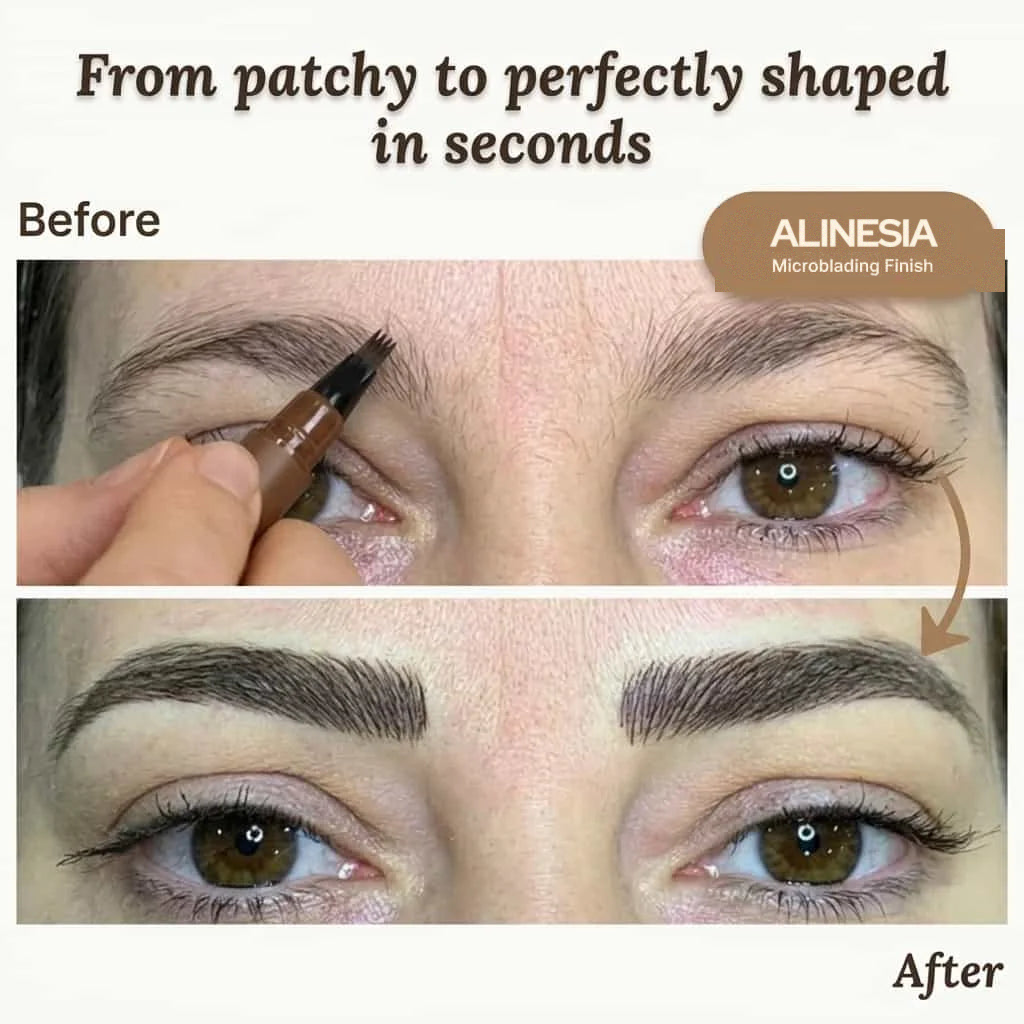 Vannfast Microblading-Øyenbrynspenn - Naturlige Nyanser — bilde 8