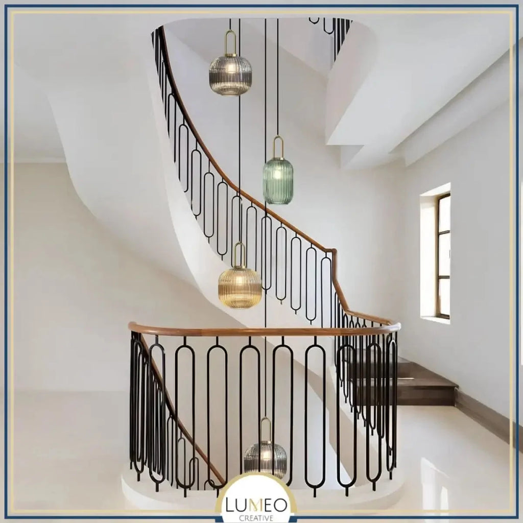 Suspension Chic En Verre Vintage — photo 22